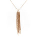 Ginette NY Necklace Long Necklace Rose gold 58 Facettes 2199946CN