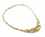 GILBERT ALBERT necklace. Yellow gold, pearl and diamond necklace 58 Facettes