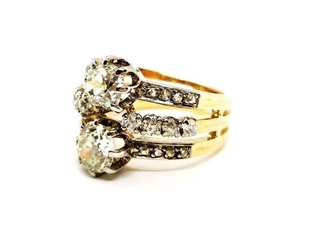 Bague 53 Bague Or jaune Diamant 58 Facettes 1292402CN