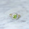 Bague Bague péridot entourage diamants 58 Facettes