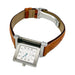 Watch Jaeger-Lecoultre watch, "Reverso", steel and leather. 58 Facettes 31598