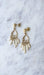Earrings Yellow gold earrings with pearl fringes 58 Facettes