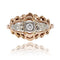 Bague 55 Bague ajourée diamant vintage 58 Facettes 18-323A