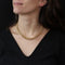 Collier Collier en or jaune maillons entrelacés 58 Facettes 21-625