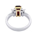 Ring 53 Ring in two golds, rubies and diamonds. 58 Facettes 32369