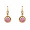 Boucles d'oreilles Boucles d'oreilles saphirs violets et diamants 58 Facettes 23-109