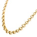 Necklace Chain link necklace Yellow gold 58 Facettes 2283954CN