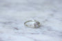 Bague Bague Art Déco géométrique diamants 58 Facettes
