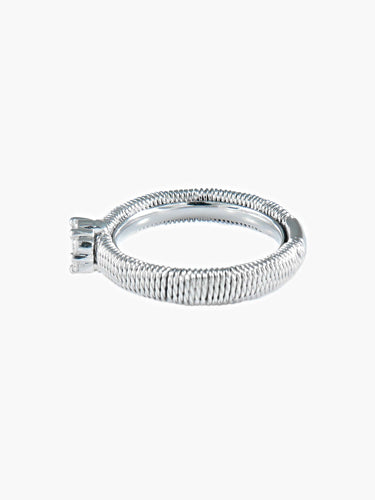 Bague 52 Bague Petite fleur Diamants 58 Facettes