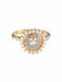 Ring 52 Round Pearl Diamond Ring 58 Facettes