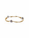 Bracelet Yellow Gold Tahitian Pearl Bracelet 58 Facettes