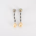 Earrings South Sea and Tahitian pearl earrings 58 Facettes 0001