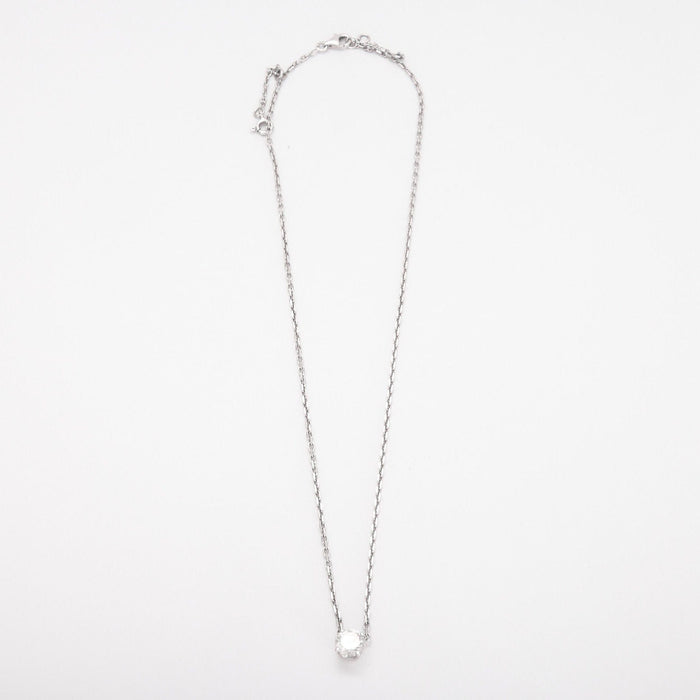 Collier Collier en Or gris et diamant 58 Facettes