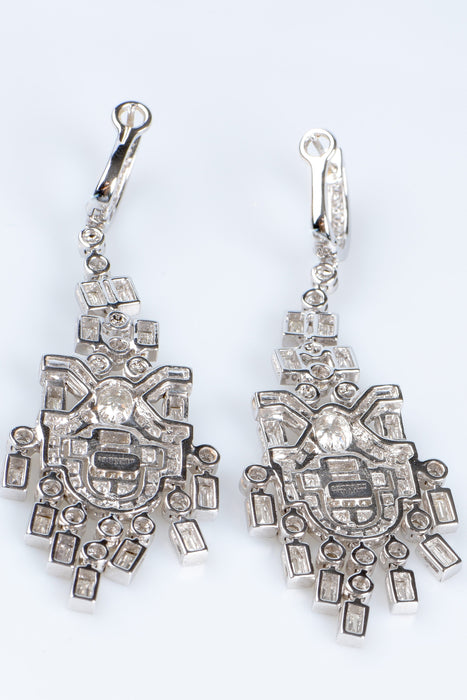 Boucles d'oreilles BELLDUC GENEVA - Boucles d'oreilles or blanc 158 diamants 58 Facettes BO-DIAM158-BLDC