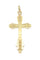 Pendentif Croix ancienne en or jaune 58 Facettes 065361