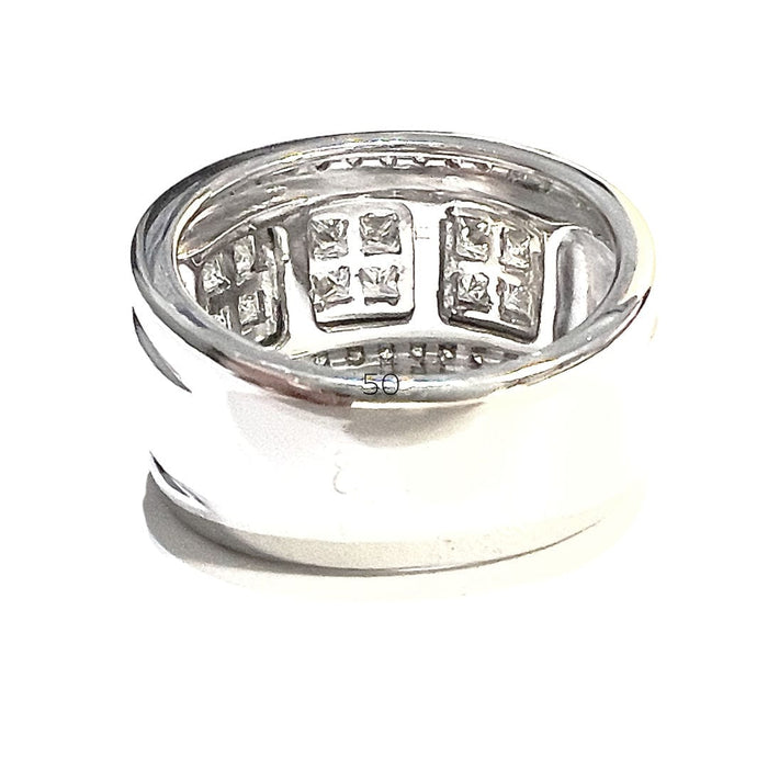 Bague Bague Trilogie Diamants 58 Facettes Q790A