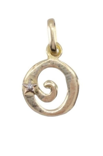 Pendentif Pendentif Spirale Or jaune Diamant 58 Facettes 080131