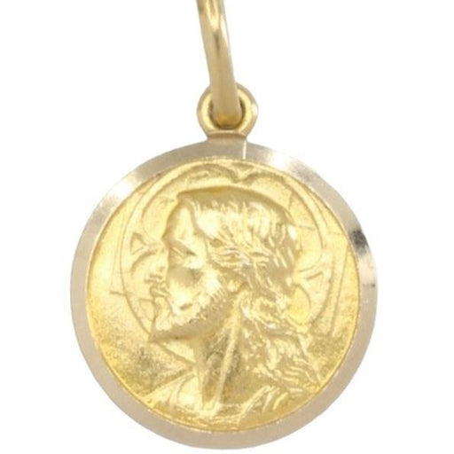 Pendentif Médaille de Jésus Or jaune 58 Facettes 080151