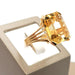 Ring Yellow gold and citrine ring 58 Facettes