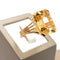 Bague Bague or jaune et citrine 58 Facettes