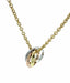 CARTIER necklace. Trinity collection, 3 18K gold necklace 58 Facettes