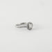 Ring 50 Solitaire Ring White Gold Diamonds 58 Facettes