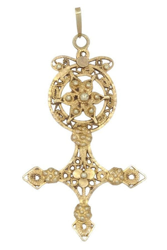 Pendentif CROIX DU SUD ANCIENNE 58 Facettes 074861