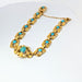 Bracelet Bracelet yellow gold and Turquoises 58 Facettes 27765