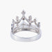 Ring 53 Diamond Crown Ring 58 Facettes