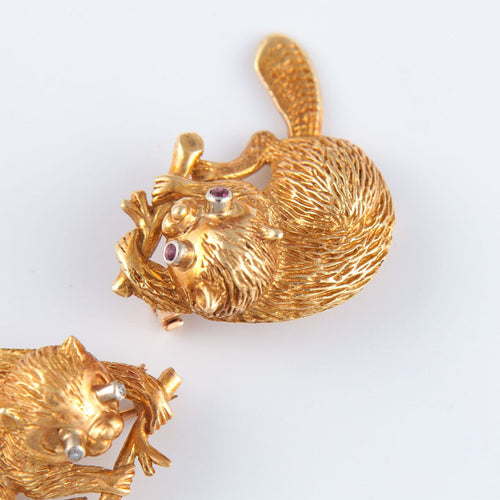 Broche Broches Castor 58 Facettes