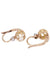 Sleeper Earrings Yellow Gold Pearl Diamonds 58 Facettes 081741