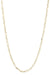 OLD ALTERNATING CABLE KNIT CHAIN ​​Necklace 58 Facettes 060691