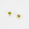 Boucles d'oreilles Clous d'oreilles péridot, or jaune 58 Facettes