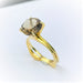 Bague Bague en Or Jaune & Quartz Fumé 58 Facettes 20400000533