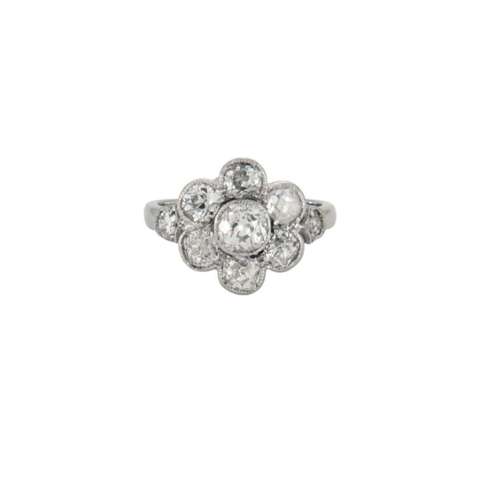 Bague 48.5 Bague Marguerite Diamants 58 Facettes A6329