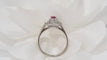 Bague Bague rubis ovale certifié et diamants 58 Facettes 31244