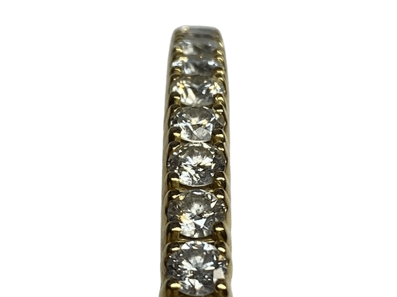 Bracelet Bracelet rivière or jaune diamants 58 Facettes