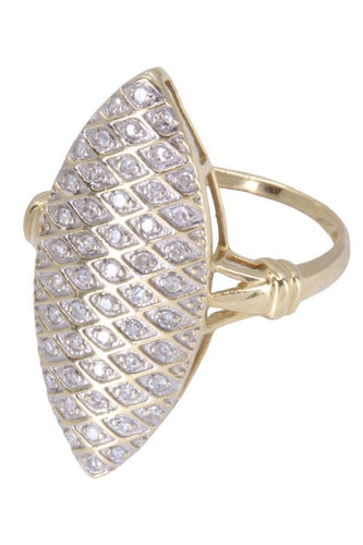 Bague 54 BAGUE MARQUISE DIAMANTS 58 Facettes 081241