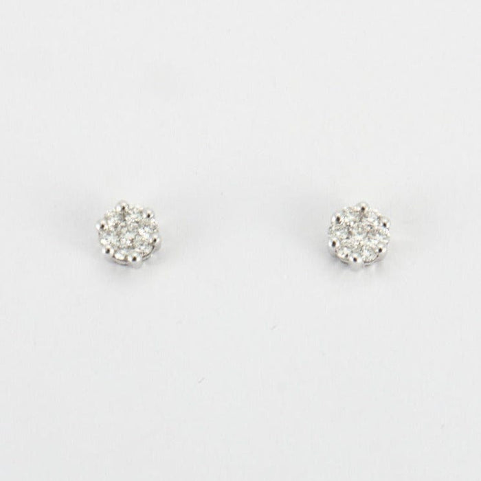 Boucles d'oreilles Boucles d'oreilles en Or blanc & diamants 58 Facettes