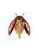 Boucheron brooch - Coccinelle brooch in yellow gold, enamel and diamonds 58 Facettes