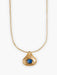 Sapphire and Diamond Pendant Necklace on Chain 58 Facettes
