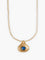 Collier Pendentif sur chaîne Saphir et Diamants 58 Facettes