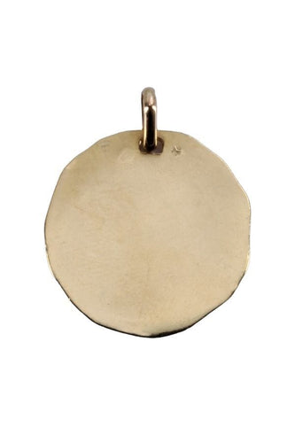 Pendentif MÉDAILLE ANCIENNE SIGNÉE DROPSY 58 Facettes 061191