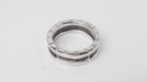 Ring 56 Bulgari Silver Ceramic Ring 58 Facettes 32445