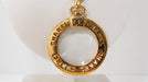 Chanel necklace - vintage gold metal necklace 58 Facettes 32118