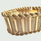 Bracelet Bracelet style Rétro époque 1940-45 en OR 18 carats 58 Facettes Q997A
