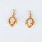 Boucles d'oreilles Boucles d'oreilles Camée 58 Facettes EL16