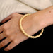 Antique Ivory and Gold Twisted Bracelet Bracelet 58 Facettes