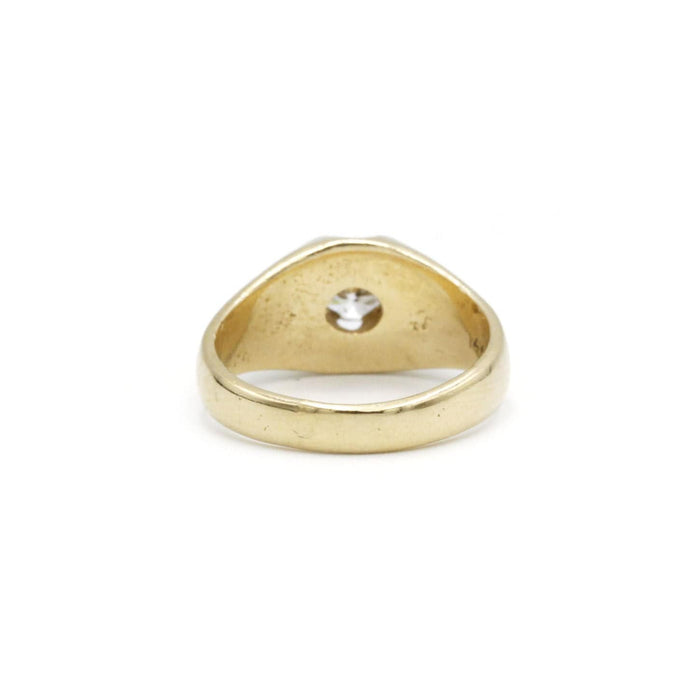 Bague 50 Bague en Or jaune, diamant 58 Facettes 230102R