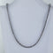 Collier Collier Or blanc Rivière de Diamants 58 Facettes